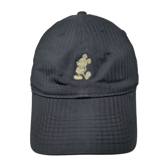 Mickey Mouse Slideback Hat Black OSFM Embroidered Legacy91 Nike Dri-Fit Disney - Picture 1 of 10